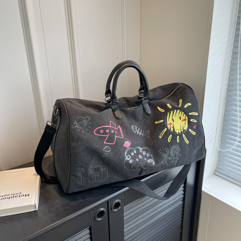Canvas Kunst Reise Duffel Tasche Karnz