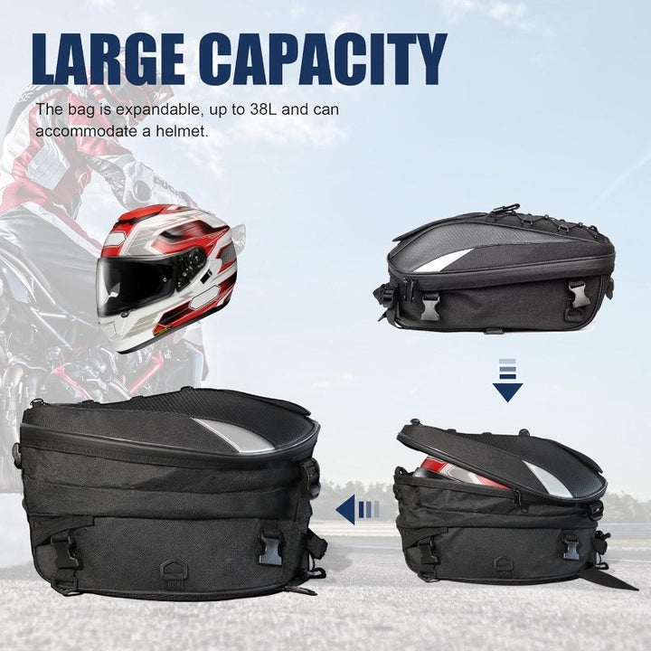 Motorradhelm-Rucksack Karnz