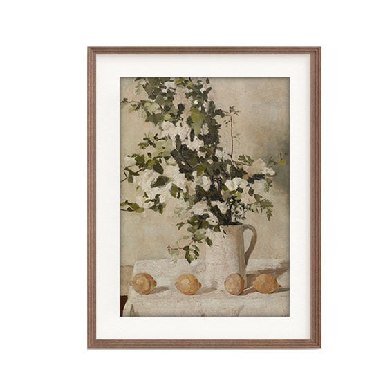 Vintage Blumen-Paar Wanddisplay