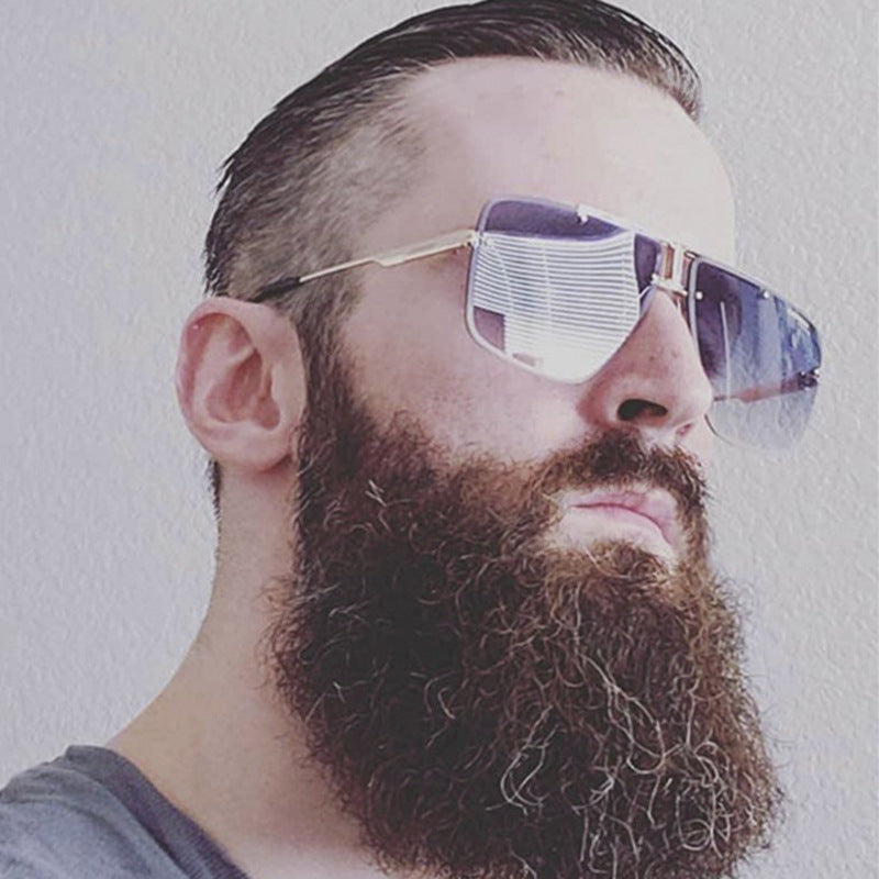 Damen quadratische Sonnenbrille im stilvollen minimalistischen Design Karnz