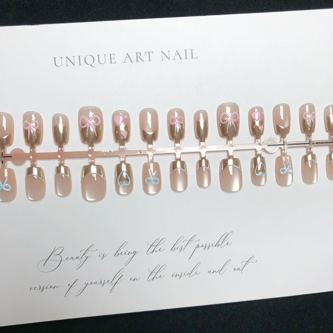 Künstlerisches Themen Druck-Nagelset