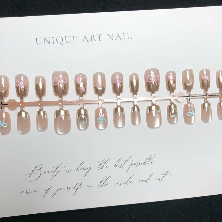Künstlerisches Themen Druck-Nagelset