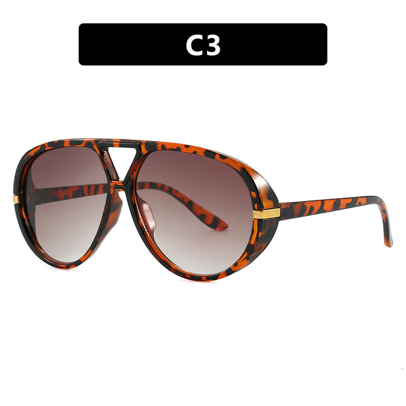 Damen modische große Sonnenbrille mit elegantem Rahmen und schützenden Gläsern Karnz