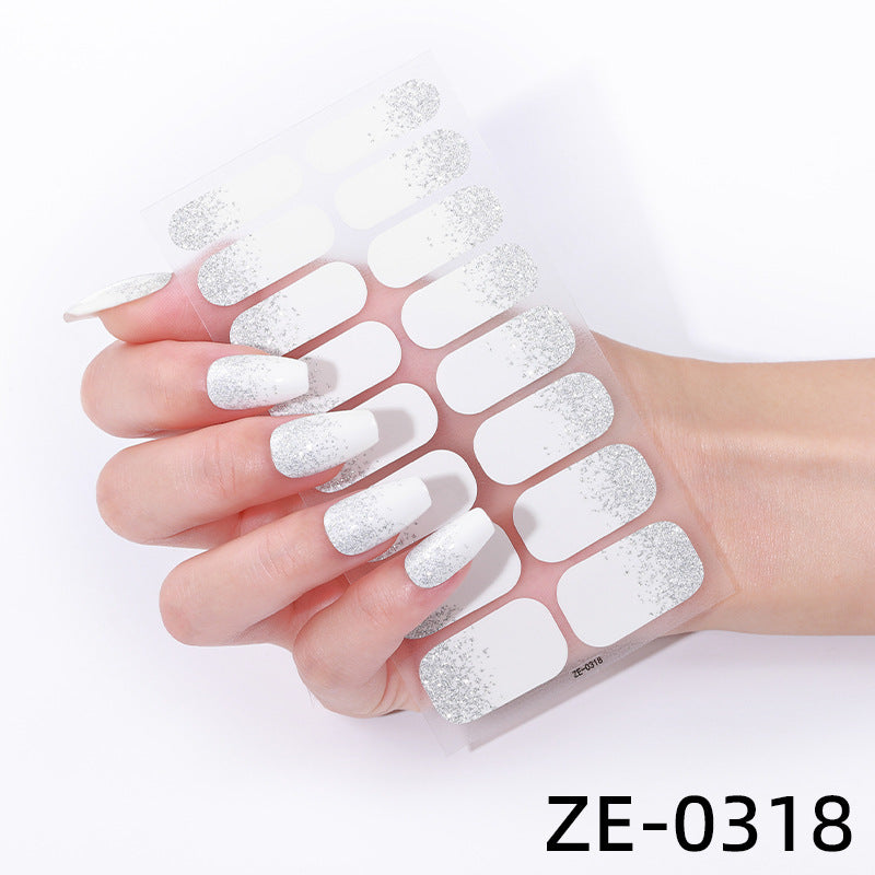 Premium Funkelnde Glitzer Nagelumhüllungen