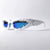Damen kreative Design-Sonnenbrille mit einzigartigem strukturierter Rahmen Karnz