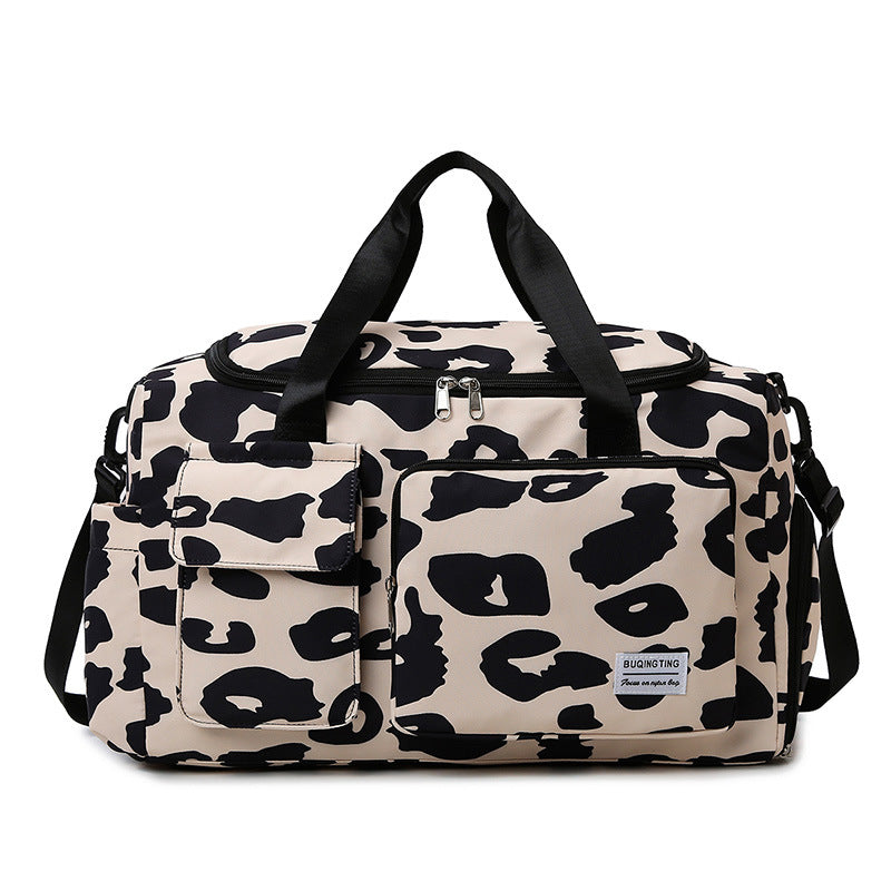 Stylische Zebra-Print Reise-Duffel-Tasche Karnz