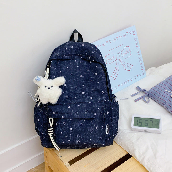 Süßer Rucksack mit Sternenprint