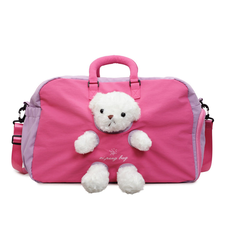 Weiches Plüsch-Spielzeug-Schultertasche
