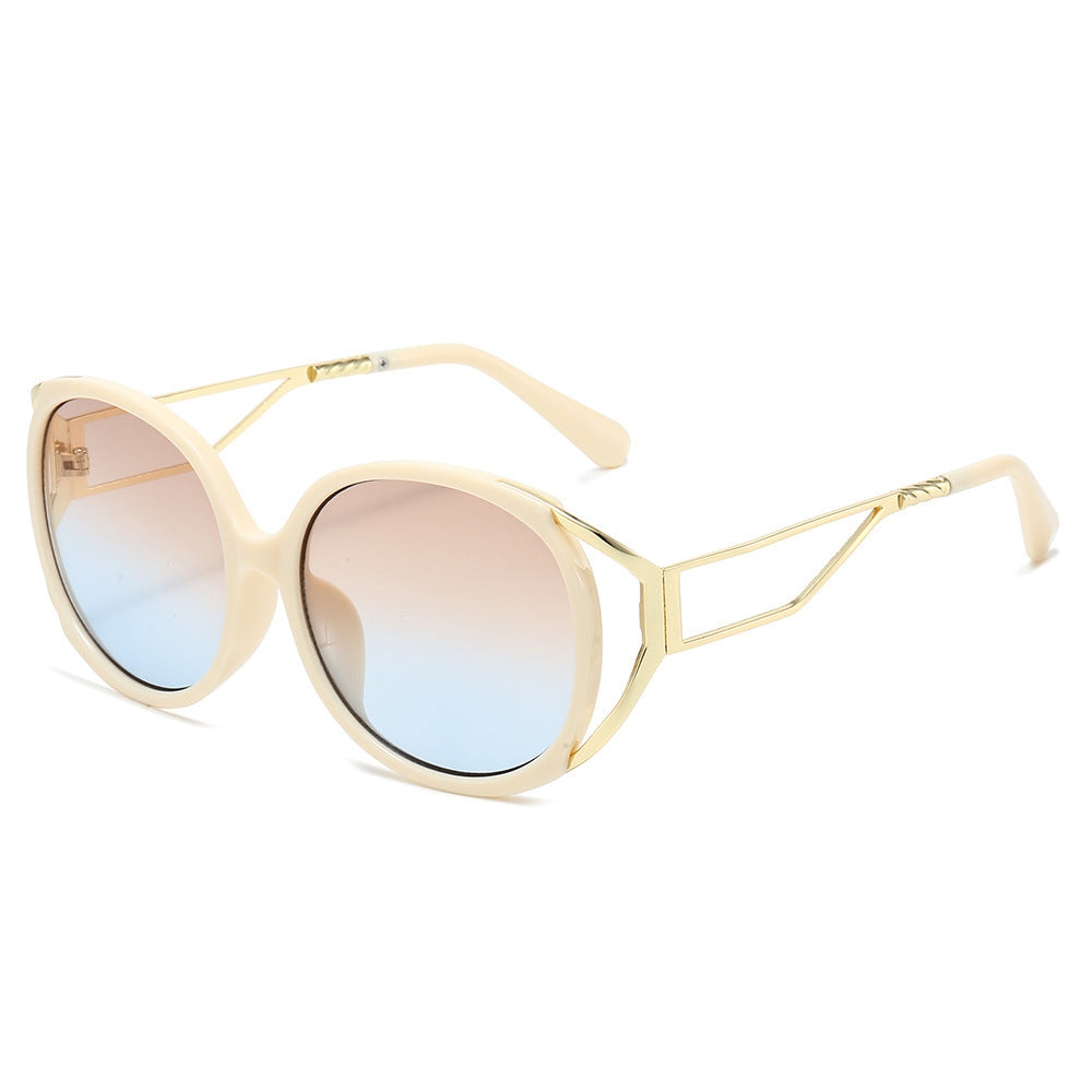 Oversized modische Cat-Eye Sonnenbrille Karnz