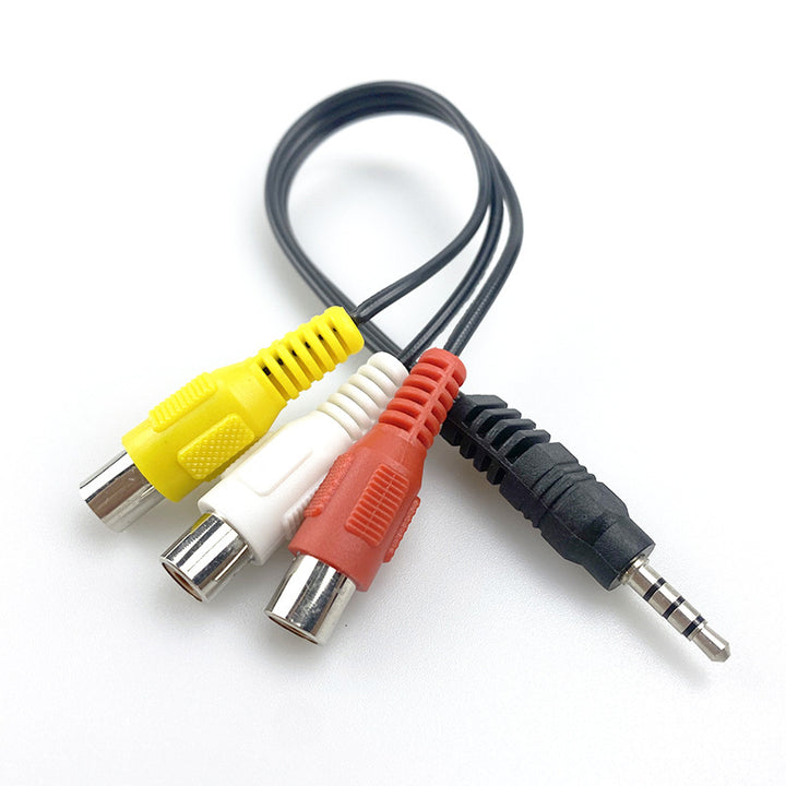 Hochwertiger RCA Audio- und Video Kabeladapter Karnz