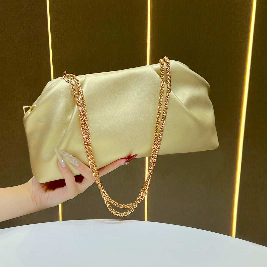Stylische Metallische Abendhandtasche