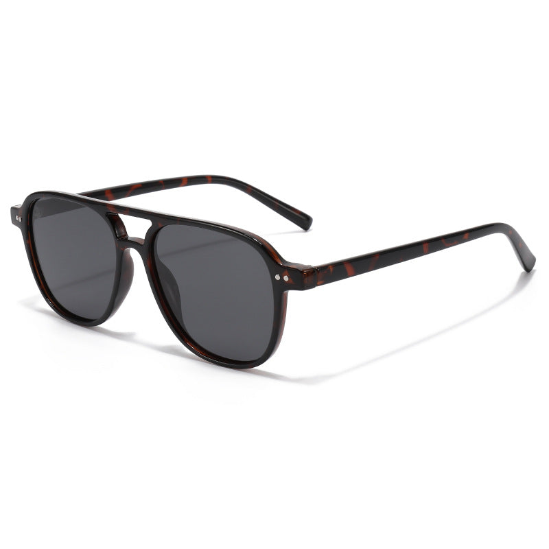 Damen Designer-Sonnenbrille mit modischem Schildpatt-Rahmen und UV-Schutz Karnz