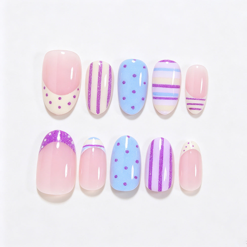 Geometrisches Muster Nagelkunstset Karnz