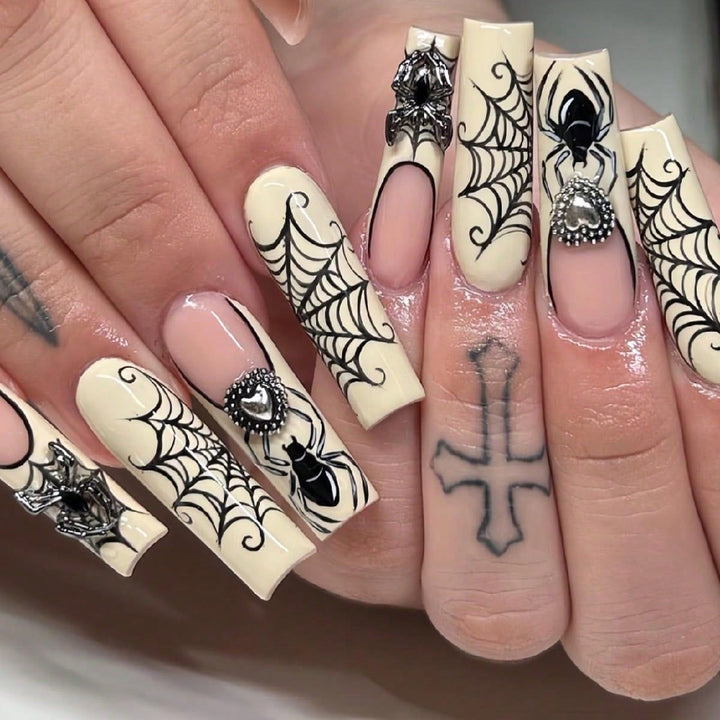 Halloween-Themen Acrylnagelset Karnz