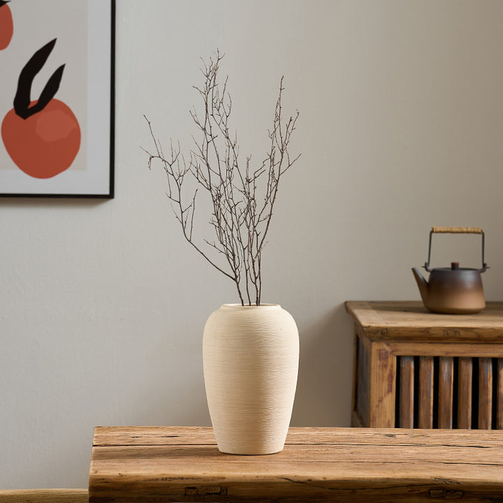 Dekorative Blumenkeramikvase Karnz