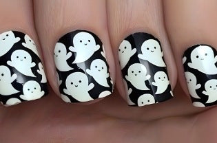 Künstlerische Halloween-Themen Nagelkunst Karnz 1789915324