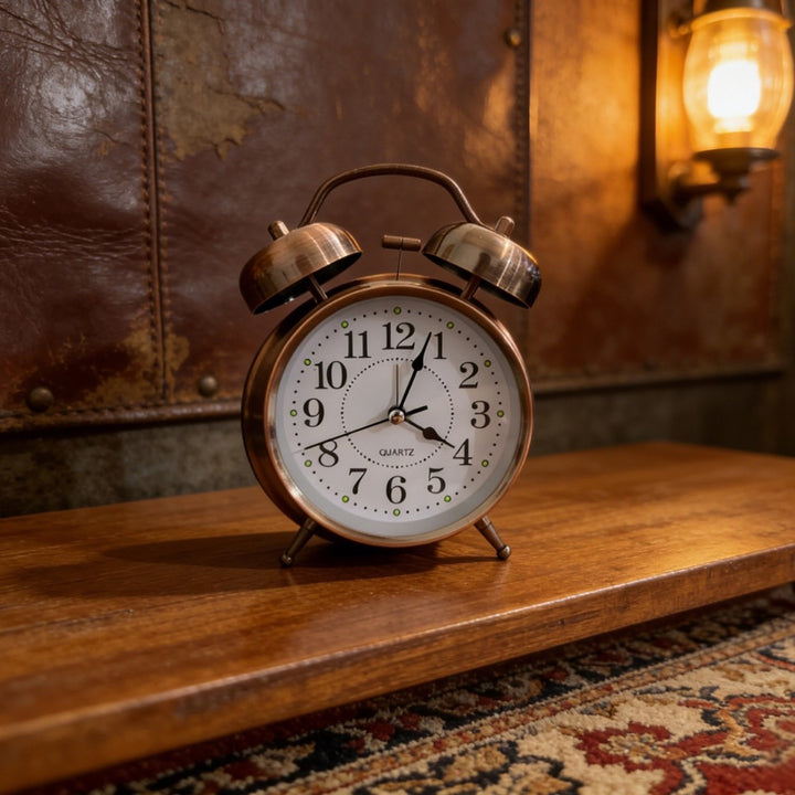 Klassischer Alarmwecker Im Eleganten Retro-Design Karnz