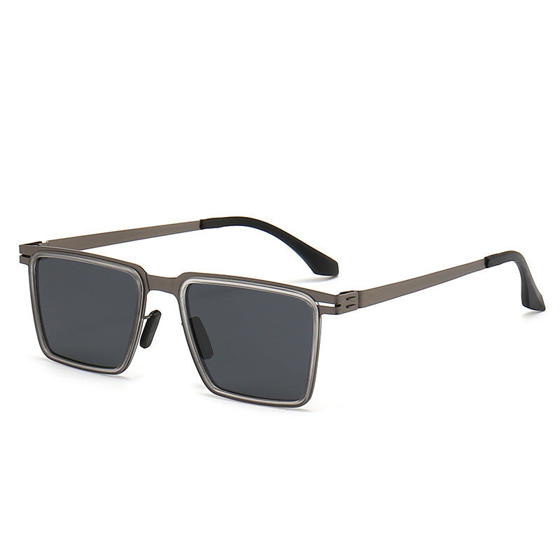 Damen Quadratische Designer Sonnenbrille Karnz