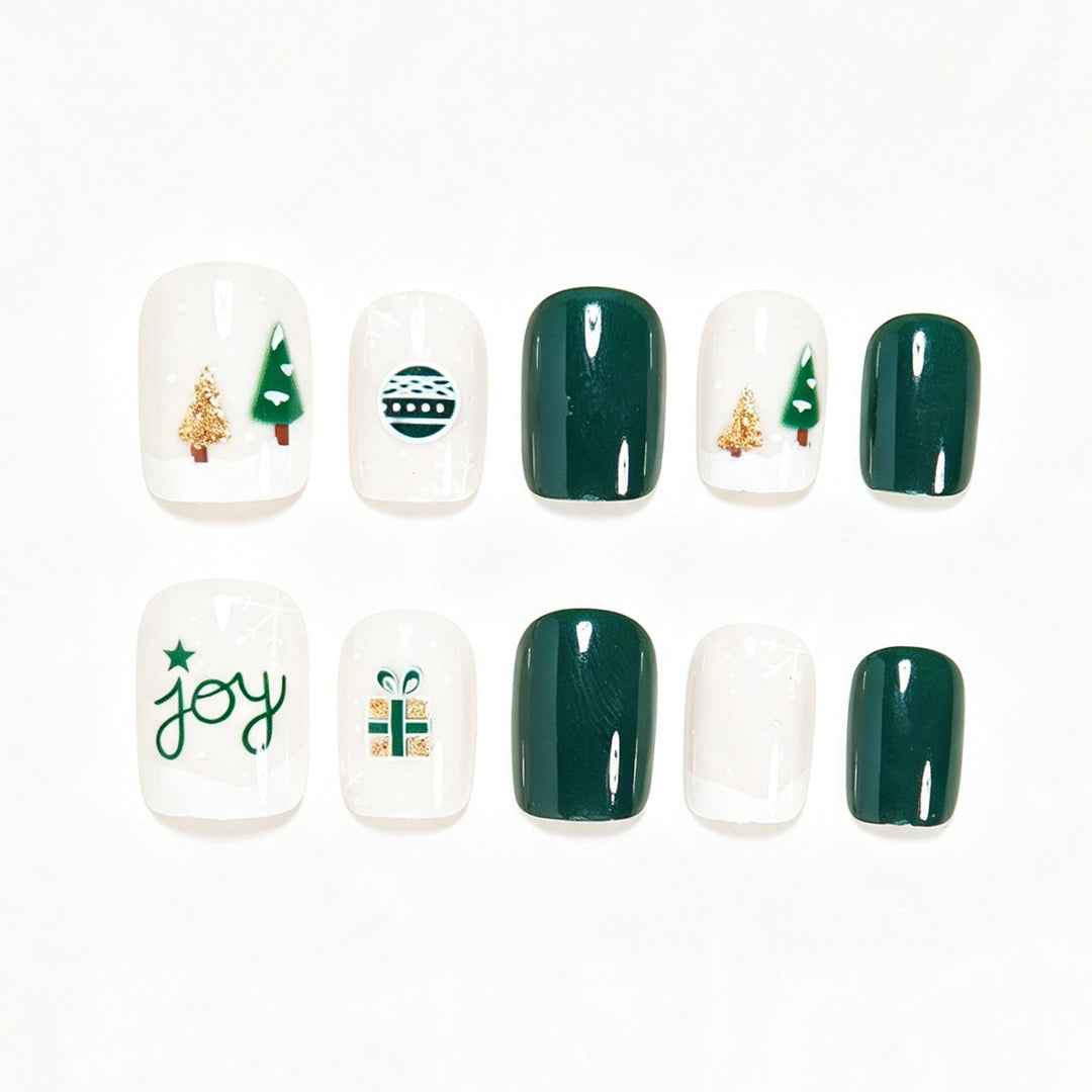 Festliches Feiertags-Nageldesign Karnz