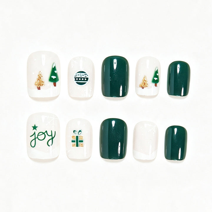 Festliches Feiertags-Nageldesign Karnz