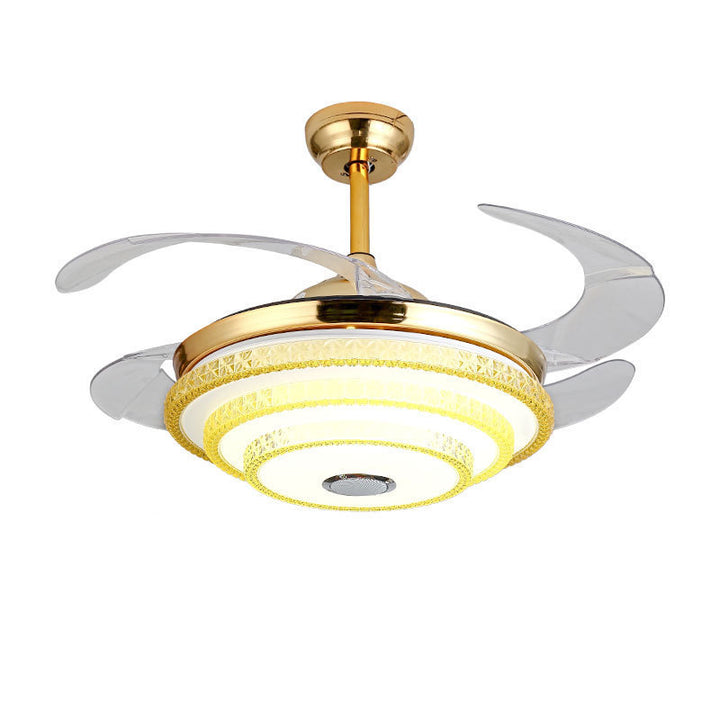 Zeitgenössische Deckenventilator Licht Einrichtung