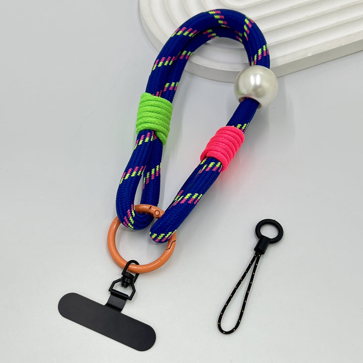 Farbenfrohes geflochtenes Handy-Lanyard-Halter Karnz