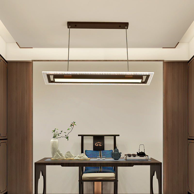 Moderne lineare Pendelleuchte