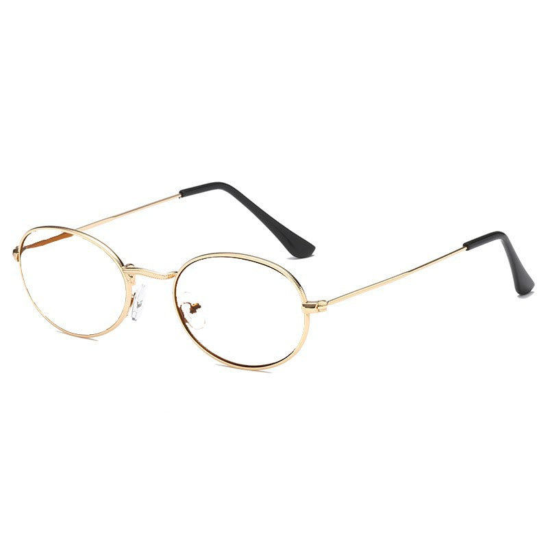 Damen elegante ovale Brille Karnz