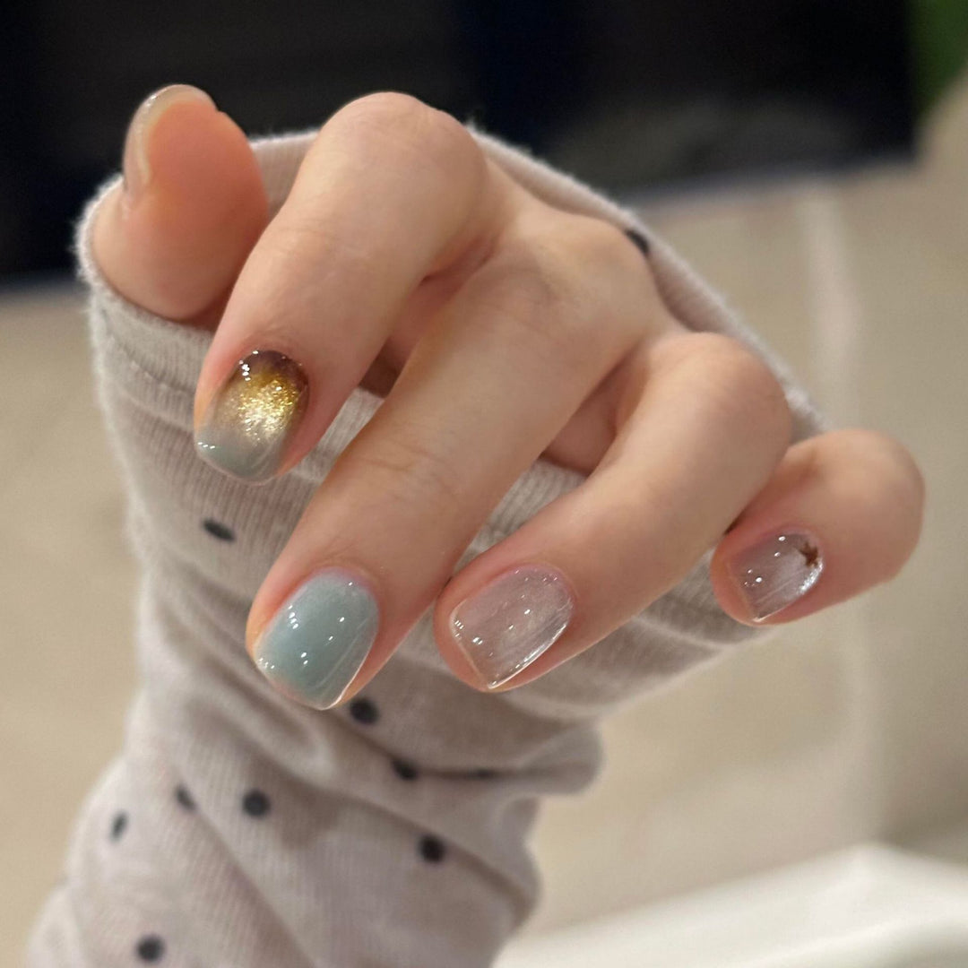 Künstliche Nagelspitzen mit Glanzfinish Karnz
