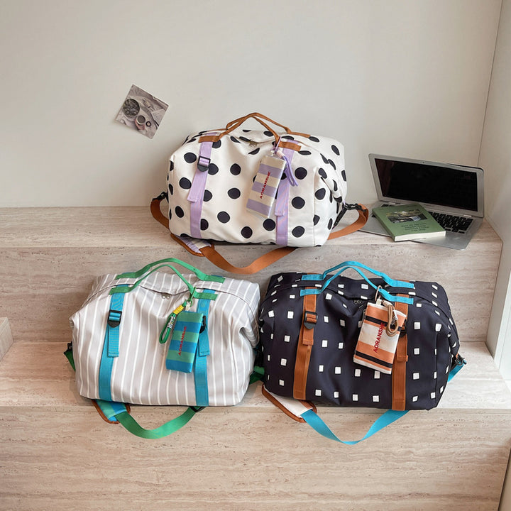 Stylische gepunktete Wochenendreise-Duffle Bag Karnz