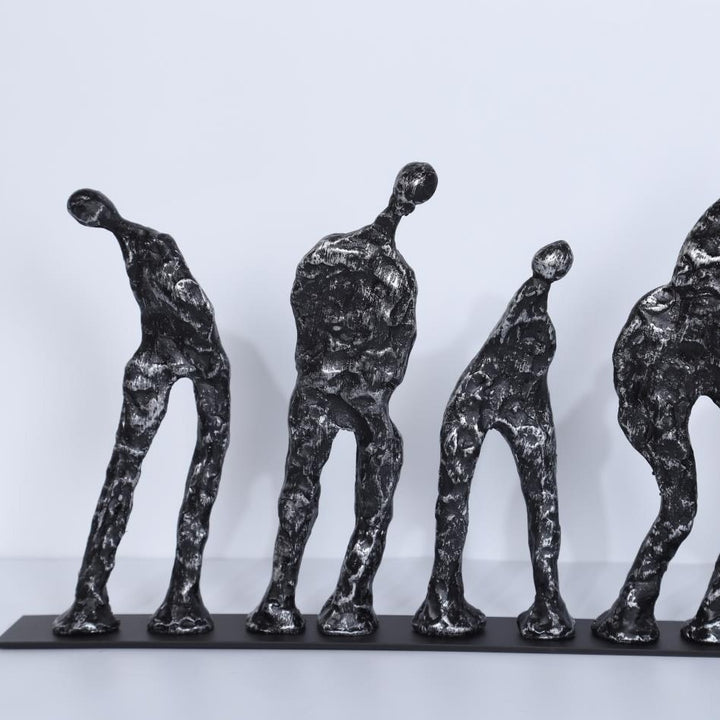 Abstrakte Figürliche Metall Kunst Skulptur