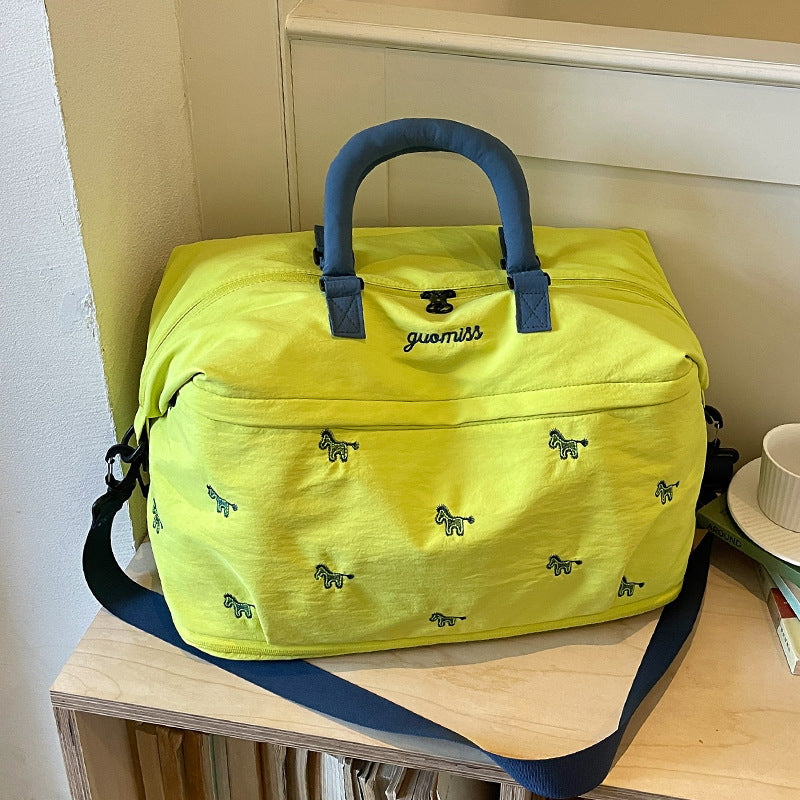 Stylische bedruckte Reisetasche