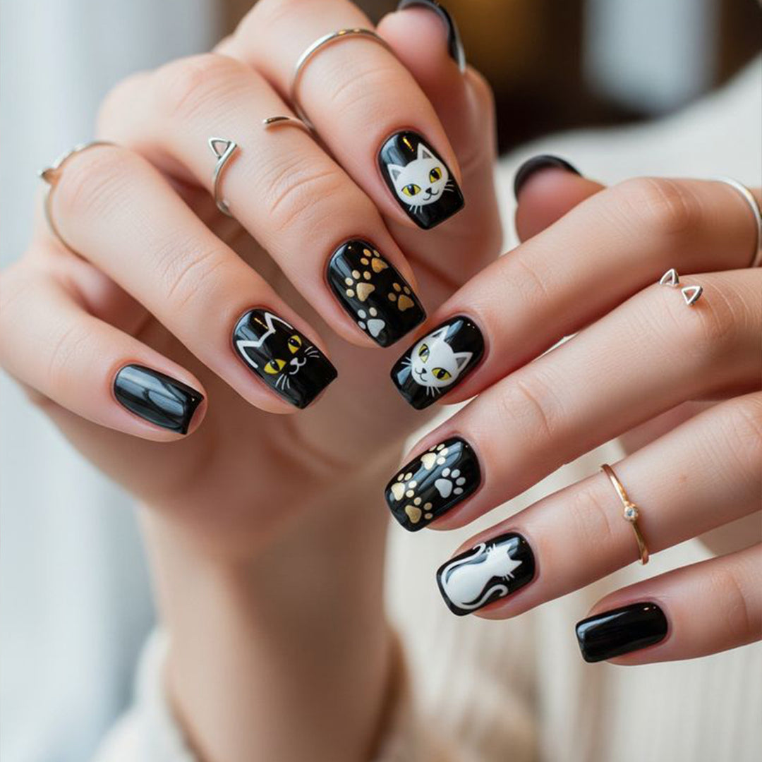 Kat-Themen Nagelkunst Set Karnz