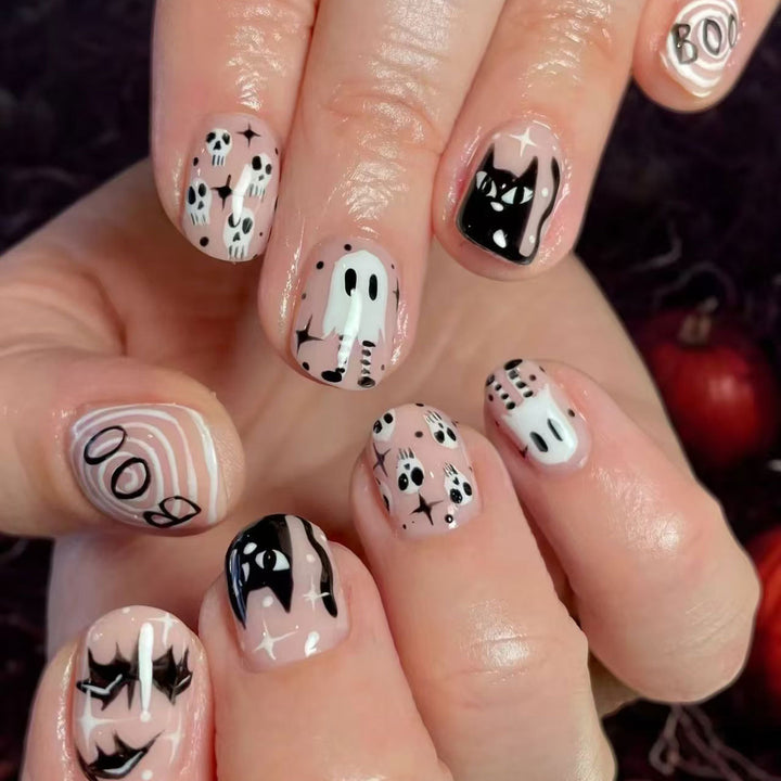 Verspielt Halloween Nagelkunstset