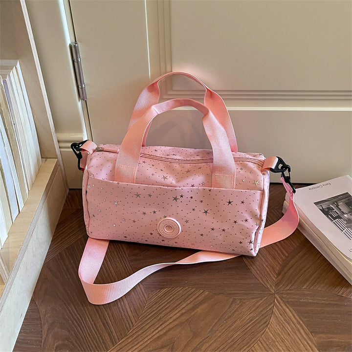 Stylische Sport-Duffle mit Sternmuster