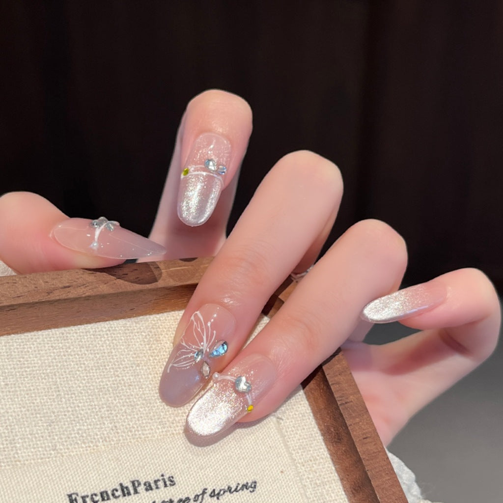 Dekorative 3D Verzierte Nagelverlängerungen Karnz