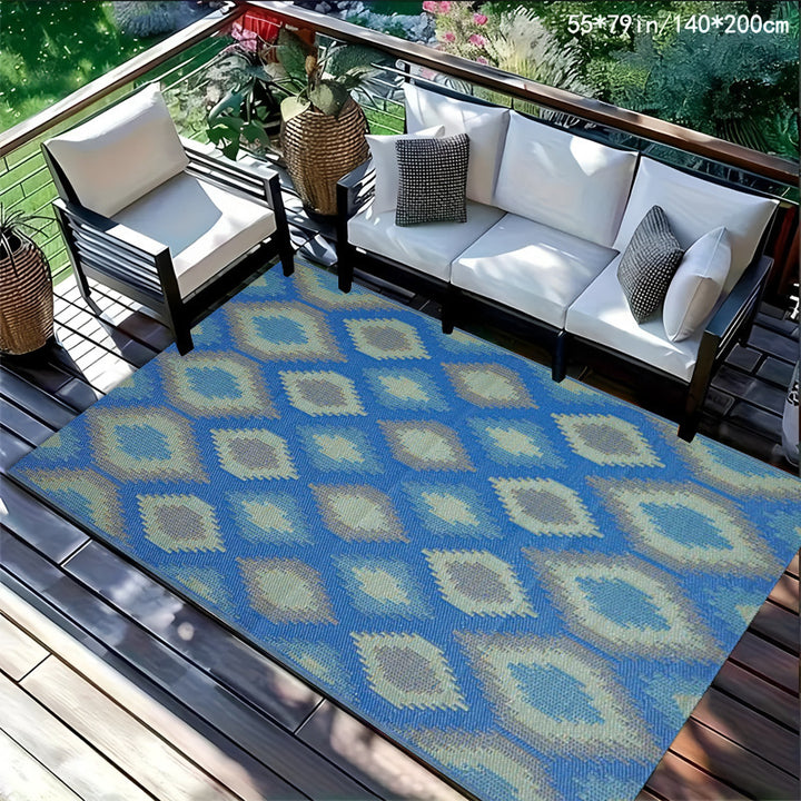 Outdoor Schachbrett-Teppich