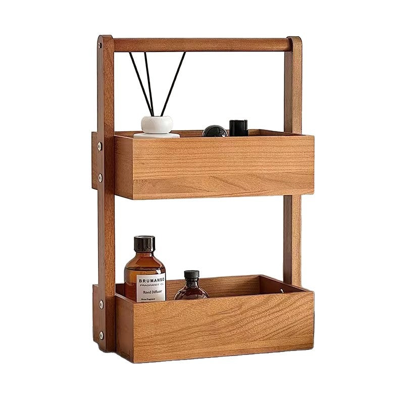 Holz Mehrstufiger Organizer Karnz
