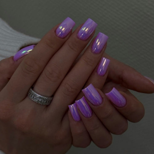 Glänzendes Ombre Aufklebenägel Set Karnz