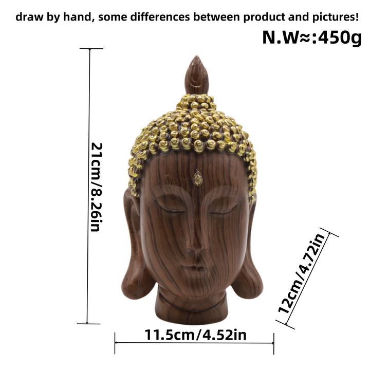 Dekorative Buddha Statue Karnz