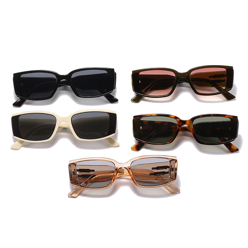 Modische Weitbeinige Sonnenbrille Karnz