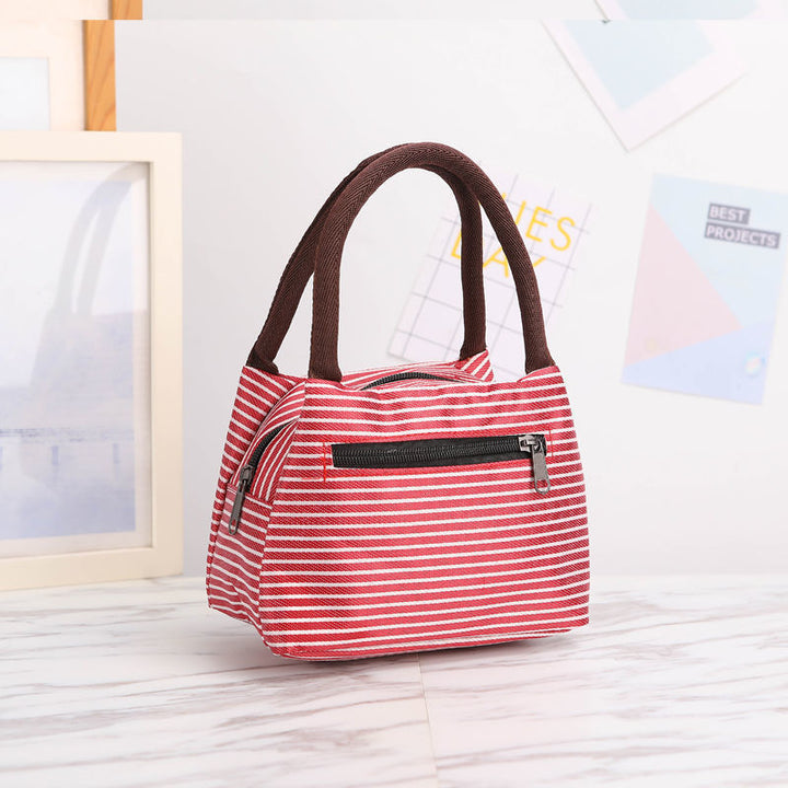 Floral Print Isolierte Lunch-Tragetasche Karnz