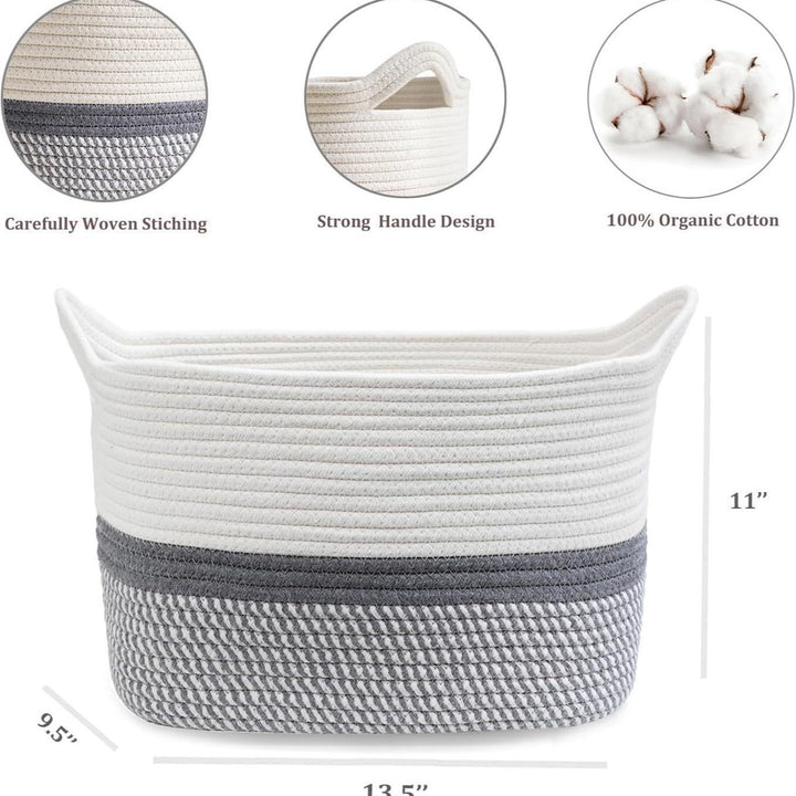 Damen Moderner Aufbewahrungskorb mit geflochtenem Design Karnz