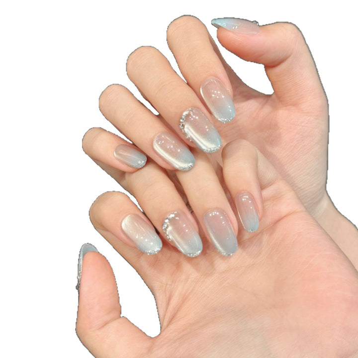 Ombre Glitter Press-On Nägel