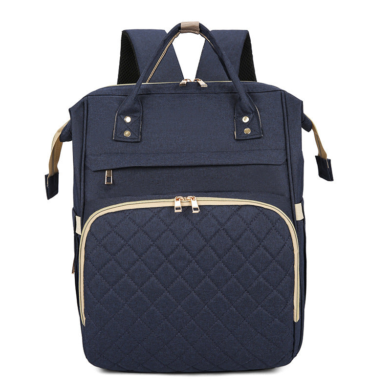 Multi-Funktionaler Gep quilteter Reise-Rucksack Karnz