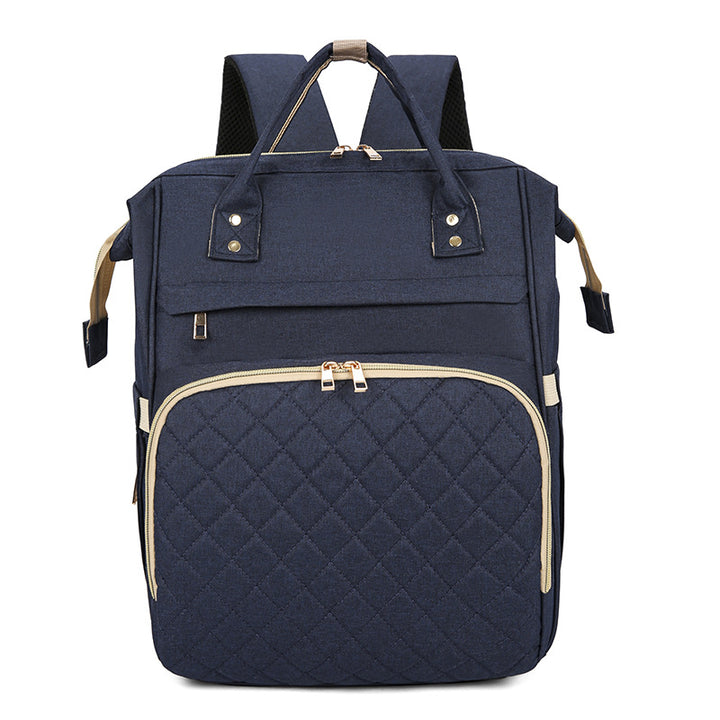 Multi-Funktionaler Gep quilteter Reise-Rucksack Karnz