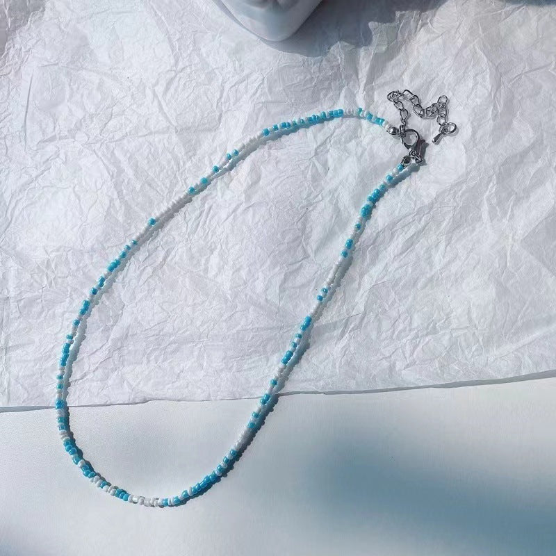 Handgefertigtes Perlen Choker Halsband Karnz