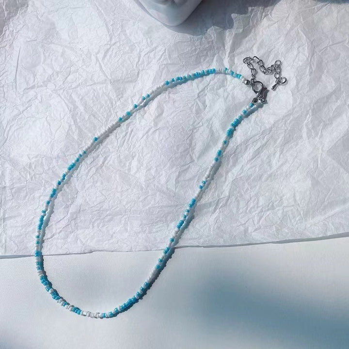 Handgefertigtes Perlen Choker Halsband Karnz