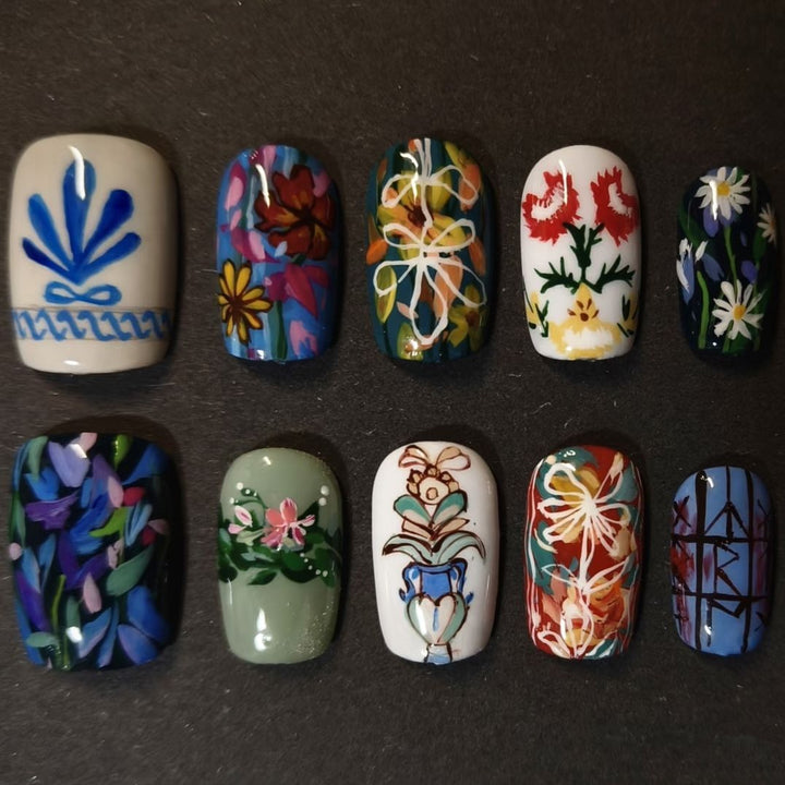 Kreative Nagelkunst Design Kollektion Karnz