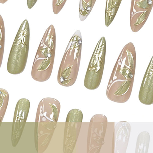 Elegante Blumen Nagelkunstverlängerungen Karnz 1789915831